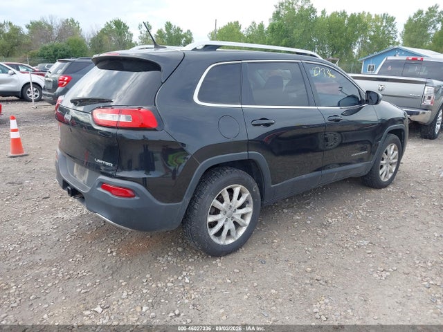 Продажа на аукционе авто 2015 Jeep Cherokee Limited, vin: 1C4PJMDB5FW606429, номер лота: 46027336