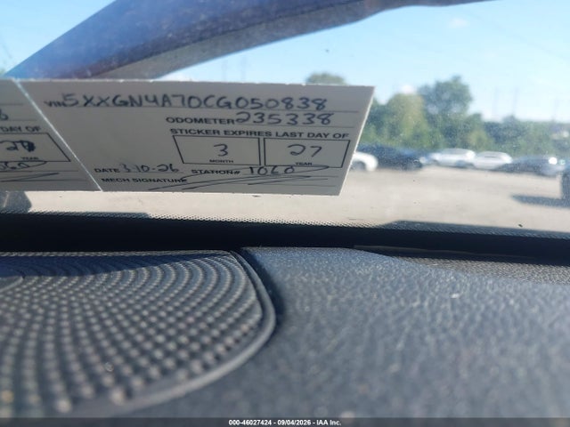 46027424 :رقم المزاد ، 5XXGN4A70CG050838 vin ، 2012 Kia Optima Ex مزاد بيع