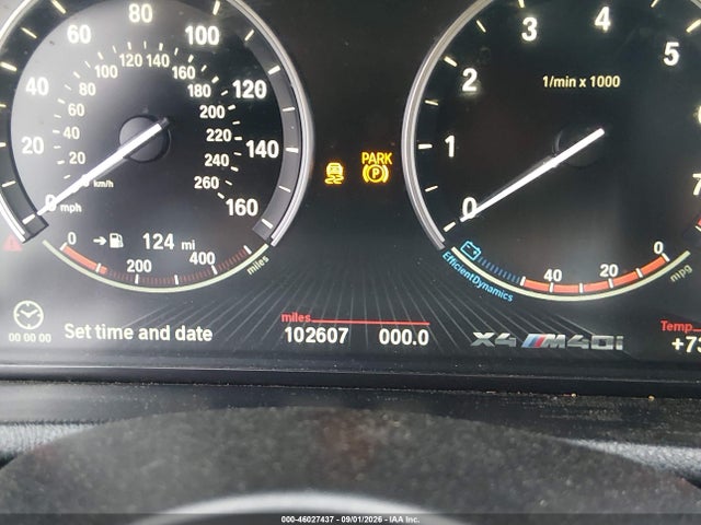 Aukcja sprzedaży 2018 Bmw X4 M40i, vin: 5UXXW7C52J0W65284, numer aukcji: 46027437