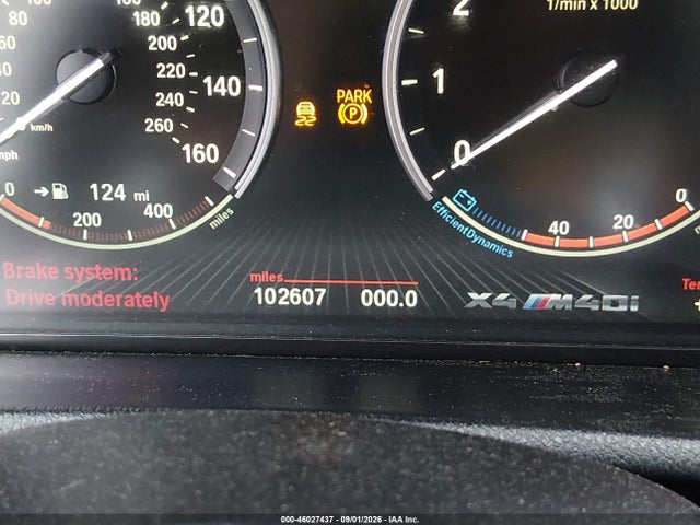 Aukcja sprzedaży 2018 Bmw X4 M40i, vin: 5UXXW7C52J0W65284, numer aukcji: 46027437