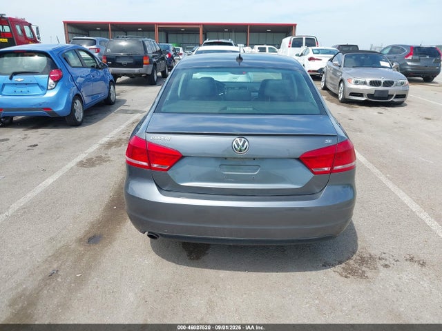 2012 Volkswagen Passat 2.5l Se მანქანა იყიდება აუქციონზე, vin: 1VWBH7A39CC049510, აუქციონის ნომერი: 46027530