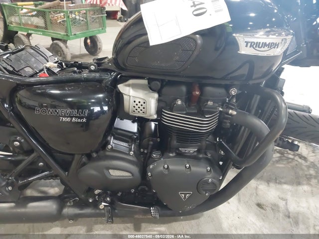 Aukcja sprzedaży 2017 Triumph Motorcycle Bonneville T100, vin: SMTD10GN3HT819693, numer aukcji: 46027540
