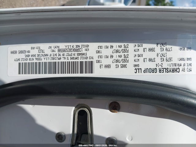 46027542 :رقم المزاد ، 1C6RR6KG6ES285588 vin ، 2014 Ram 1500 Tradesman مزاد بيع