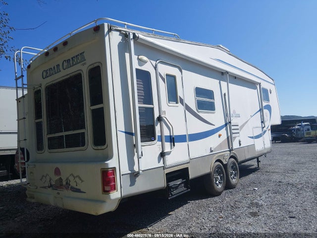 2004 Forest River Cedar Creek მანქანა იყიდება აუქციონზე, vin: 4X4FCRF204P187956, აუქციონის ნომერი: 46027576