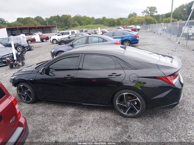 2023 Hyundai Elantra N Line მანქანა იყიდება აუქციონზე, vin: KMHLR4AF9PU592946, აუქციონის ნომერი: 46027578