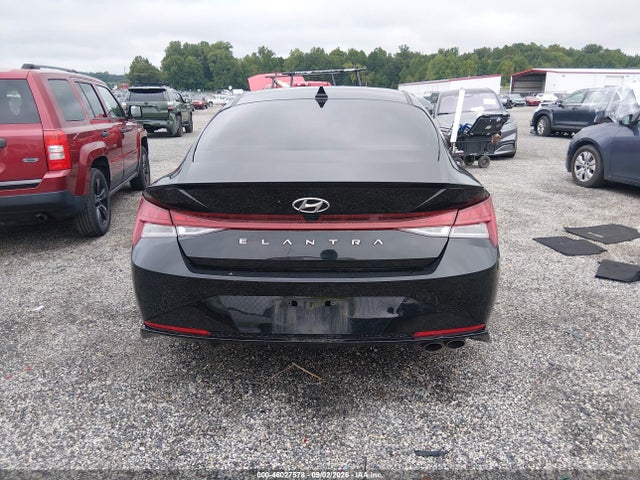 2023 Hyundai Elantra N Line მანქანა იყიდება აუქციონზე, vin: KMHLR4AF9PU592946, აუქციონის ნომერი: 46027578
