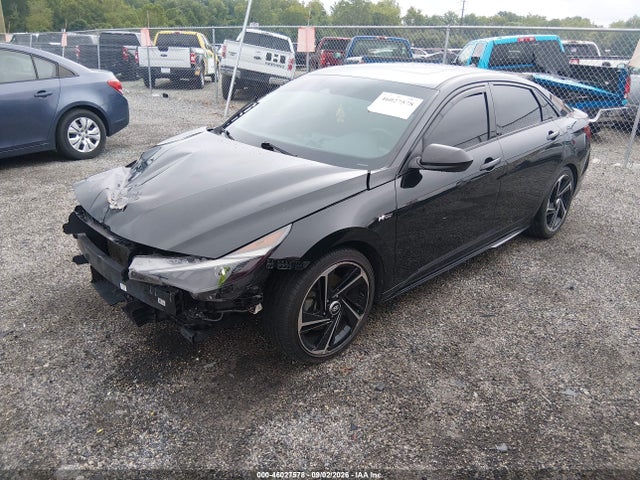 2023 Hyundai Elantra N Line მანქანა იყიდება აუქციონზე, vin: KMHLR4AF9PU592946, აუქციონის ნომერი: 46027578
