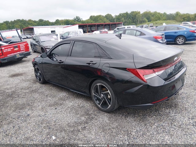 2023 Hyundai Elantra N Line მანქანა იყიდება აუქციონზე, vin: KMHLR4AF9PU592946, აუქციონის ნომერი: 46027578