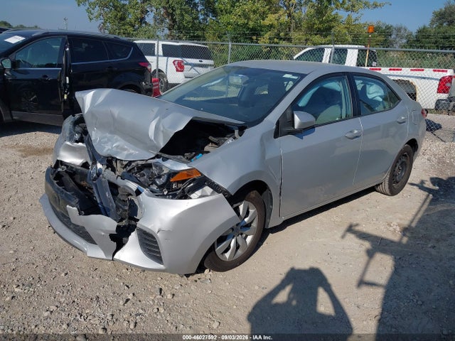Продаж на аукціоні авто 2016 Toyota Corolla Le, vin: 2T1BURHE7GC732837, номер лоту: 46027592