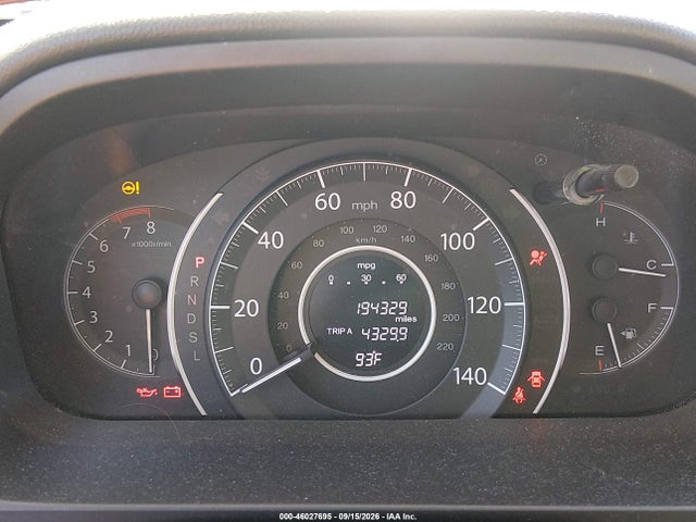 46027695 :رقم المزاد ، 5J6RM4H36FL105760 vin ، 2015 Honda Cr-v Lx مزاد بيع