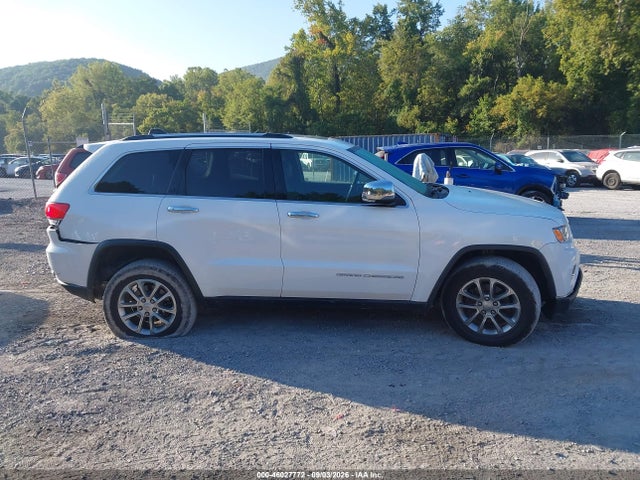 Продажа на аукционе авто 2016 Jeep Grand Cherokee Limited, vin: 1C4RJFBG7GC498854, номер лота: 46027772