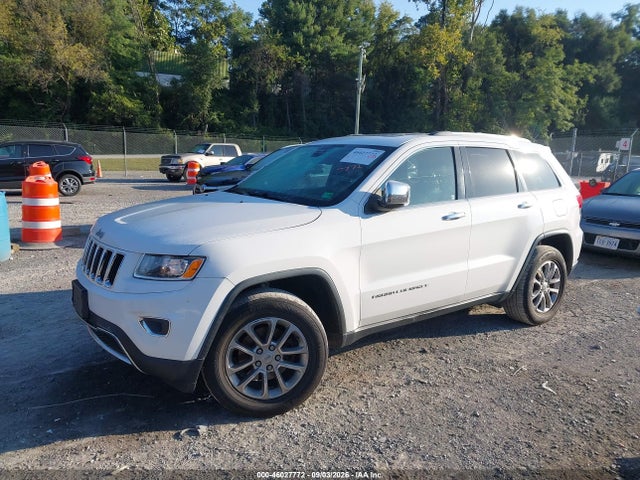 Продажа на аукционе авто 2016 Jeep Grand Cherokee Limited, vin: 1C4RJFBG7GC498854, номер лота: 46027772