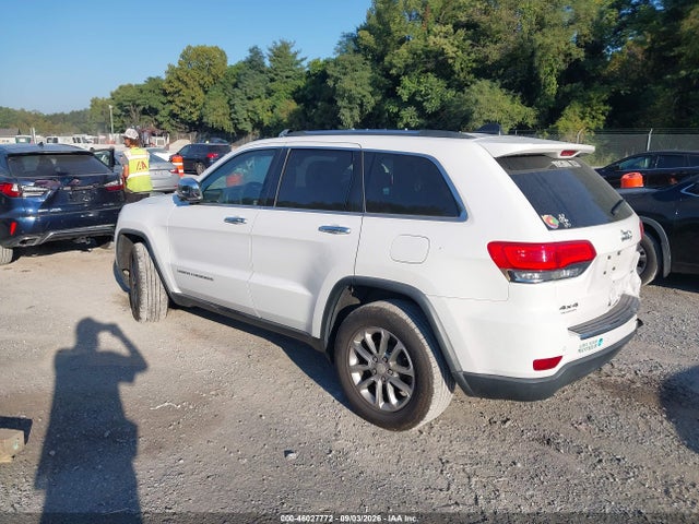 Продажа на аукционе авто 2016 Jeep Grand Cherokee Limited, vin: 1C4RJFBG7GC498854, номер лота: 46027772