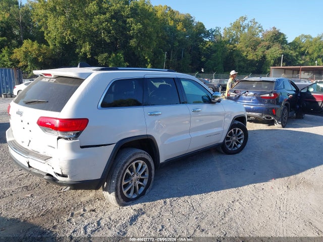 Продажа на аукционе авто 2016 Jeep Grand Cherokee Limited, vin: 1C4RJFBG7GC498854, номер лота: 46027772
