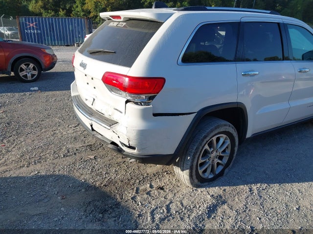 Продажа на аукционе авто 2016 Jeep Grand Cherokee Limited, vin: 1C4RJFBG7GC498854, номер лота: 46027772