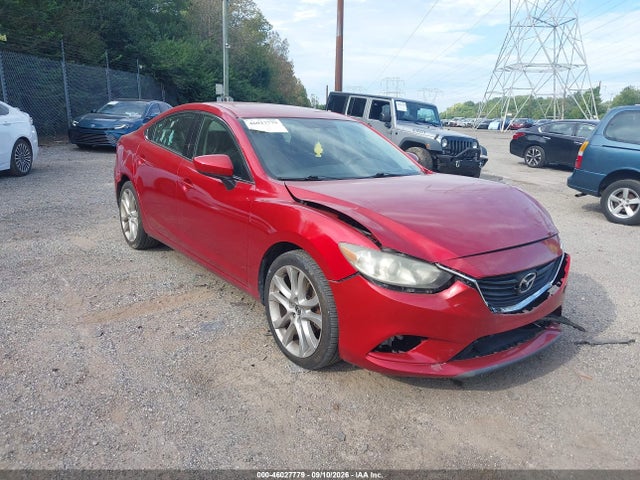 2014 Mazda Mazda6 I Touring მანქანა იყიდება აუქციონზე, vin: JM1GJ1V69E1154741, აუქციონის ნომერი: 46027779