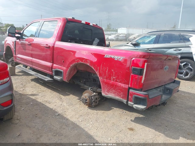 Продажа на аукционе авто 2024 Ford F-250 Lariat, vin: 1FT7W2BT4RED02634, номер лота: 46027780