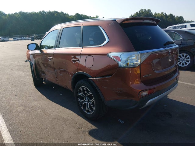 Aukcja sprzedaży 2015 Mitsubishi Outlander Gt, vin: JA4JZ4AX6FZ009166, numer aukcji: 46027790