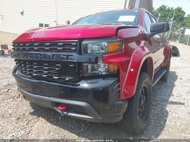 Aukcja sprzedaży 2021 Chevrolet Silverado 1500 4wd  Short Bed Custom Trail Boss, vin: 1GCPYCEF3MZ199049, numer aukcji: 46027809