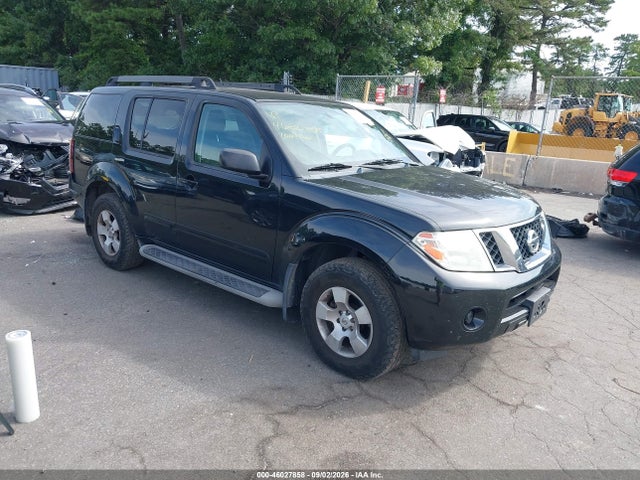 2010 Nissan Pathfinder S მანქანა იყიდება აუქციონზე, vin: 5N1AR1NB7AC606756, აუქციონის ნომერი: 46027858