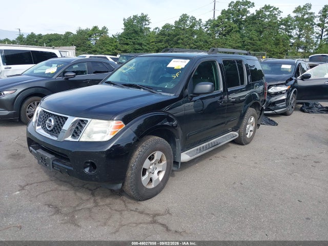 2010 Nissan Pathfinder S მანქანა იყიდება აუქციონზე, vin: 5N1AR1NB7AC606756, აუქციონის ნომერი: 46027858