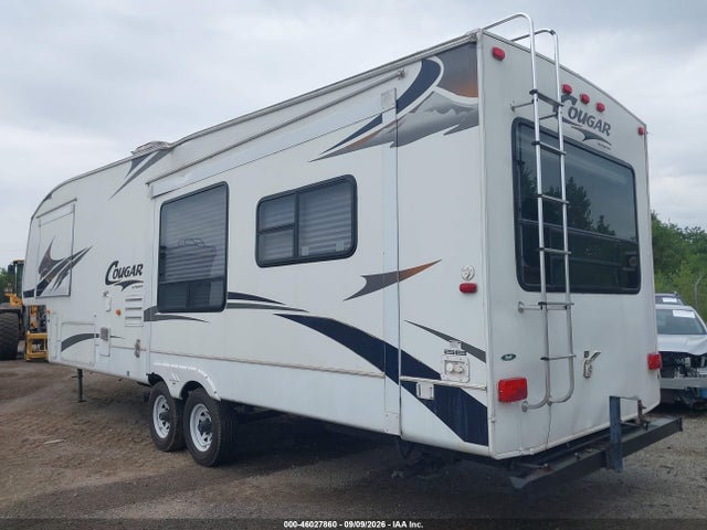 2008 Keystone Rv Cougar 318sab 5th Whl Travel Trailer მანქანა იყიდება აუქციონზე, vin: 4YDF3182782508783, აუქციონის ნომერი: 46027860