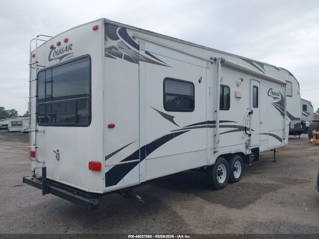 2008 Keystone Rv Cougar 318sab 5th Whl Travel Trailer მანქანა იყიდება აუქციონზე, vin: 4YDF3182782508783, აუქციონის ნომერი: 46027860