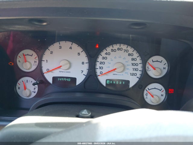 2004 Dodge Ram 1500 St მანქანა იყიდება აუქციონზე, vin: 1D7HA18NX4J150984, აუქციონის ნომერი: 46027868