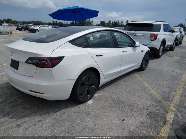 Продаж на аукціоні авто 2022 Tesla Model 3 Rear-wheel Drive, vin: 5YJ3E1EA1NF102700, номер лоту: 46027886
