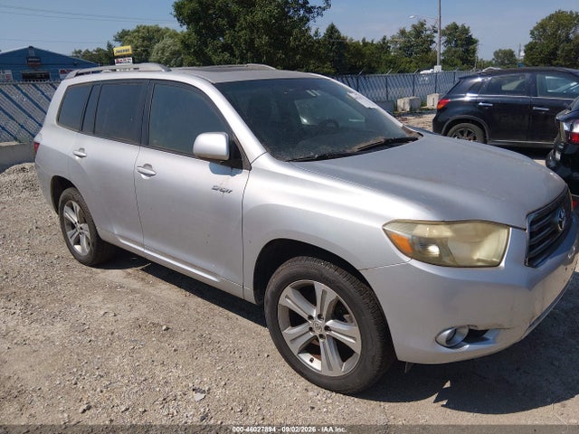 2008 Toyota Highlander Sport მანქანა იყიდება აუქციონზე, vin: JTEES43A282022685, აუქციონის ნომერი: 46027894