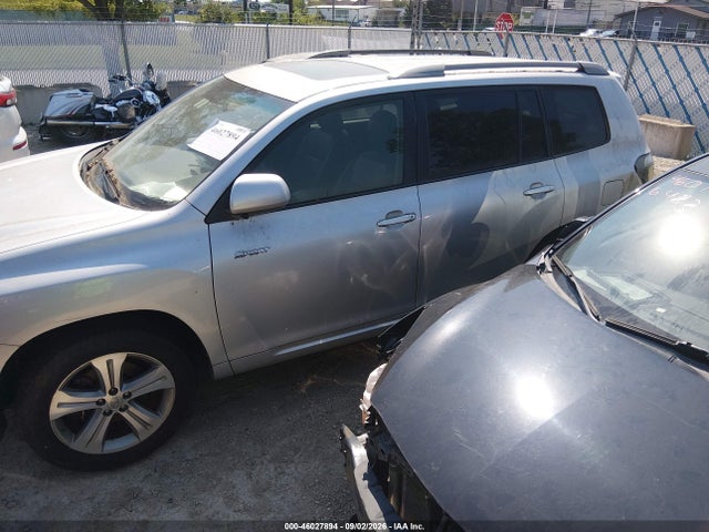 2008 Toyota Highlander Sport მანქანა იყიდება აუქციონზე, vin: JTEES43A282022685, აუქციონის ნომერი: 46027894