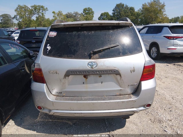 2008 Toyota Highlander Sport მანქანა იყიდება აუქციონზე, vin: JTEES43A282022685, აუქციონის ნომერი: 46027894