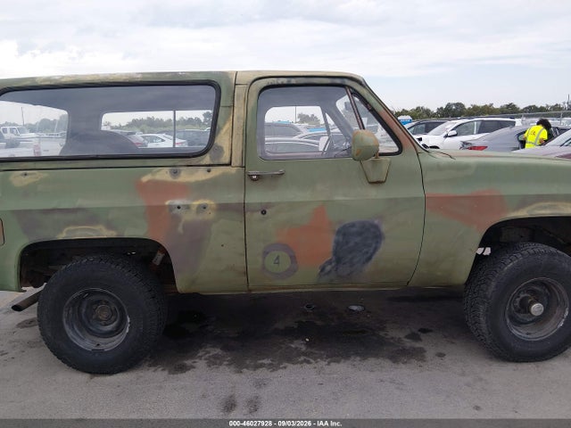 1986 Chevrolet D10 Military Blazer მანქანა იყიდება აუქციონზე, vin: 1G8ED18J1GF177770, აუქციონის ნომერი: 46027928