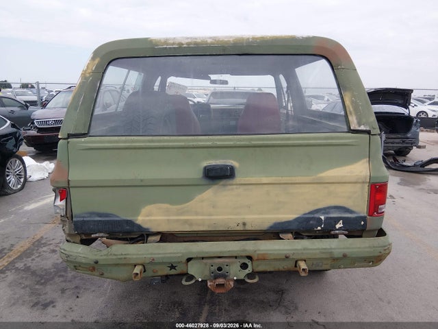 1986 Chevrolet D10 Military Blazer მანქანა იყიდება აუქციონზე, vin: 1G8ED18J1GF177770, აუქციონის ნომერი: 46027928