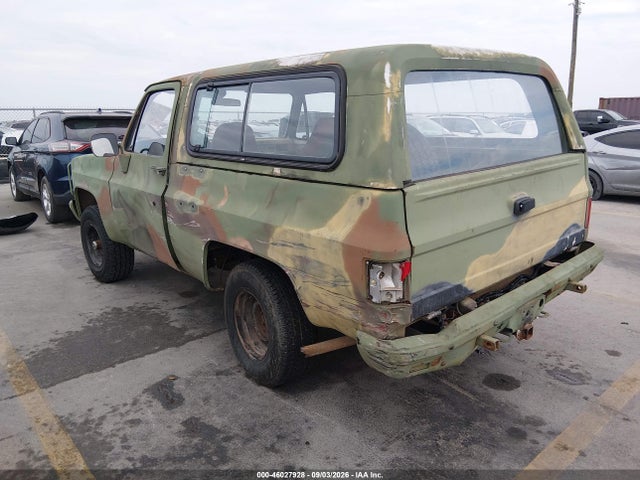 1986 Chevrolet D10 Military Blazer მანქანა იყიდება აუქციონზე, vin: 1G8ED18J1GF177770, აუქციონის ნომერი: 46027928