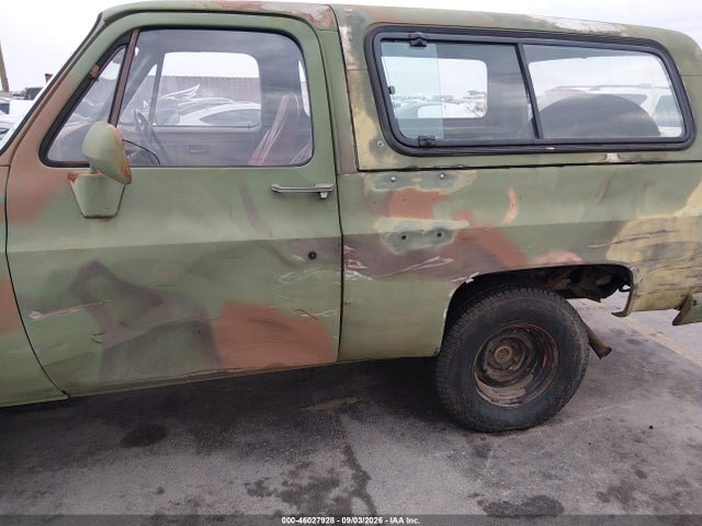 1986 Chevrolet D10 Military Blazer მანქანა იყიდება აუქციონზე, vin: 1G8ED18J1GF177770, აუქციონის ნომერი: 46027928