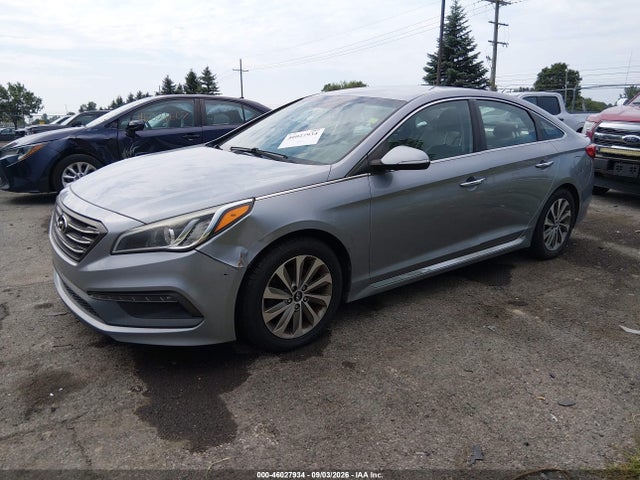 46027934 :رقم المزاد ، 5NPE34AF4FH124243 vin ، 2015 Hyundai Sonata Sport مزاد بيع