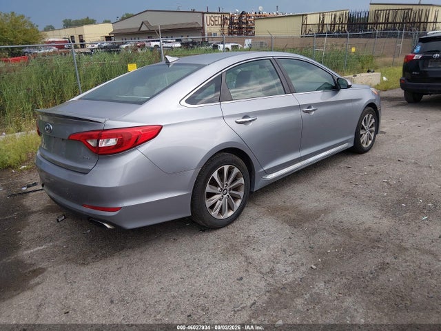 46027934 :رقم المزاد ، 5NPE34AF4FH124243 vin ، 2015 Hyundai Sonata Sport مزاد بيع