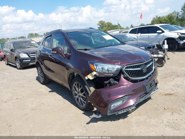 Продажа на аукционе авто 2017 Buick Encore Sport Touring, vin: KL4CJ2SB1HB161536, номер лота: 46028016