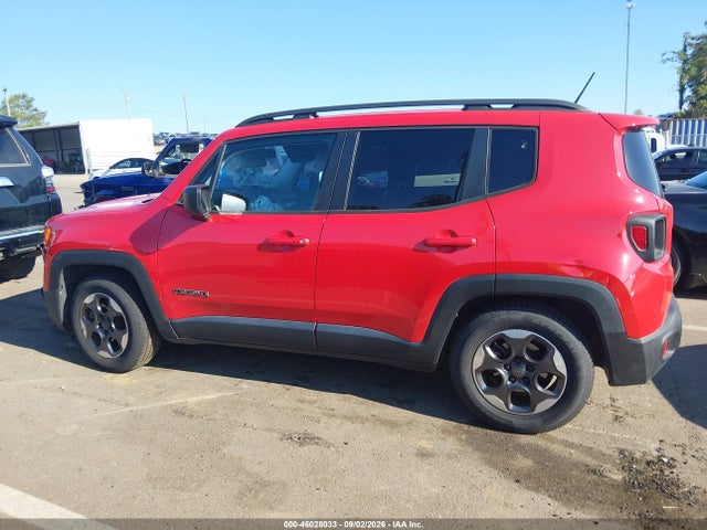 46028033 :رقم المزاد ، ZACCJAAB7HPF90588 vin ، 2017 Jeep Renegade Sport Fwd مزاد بيع