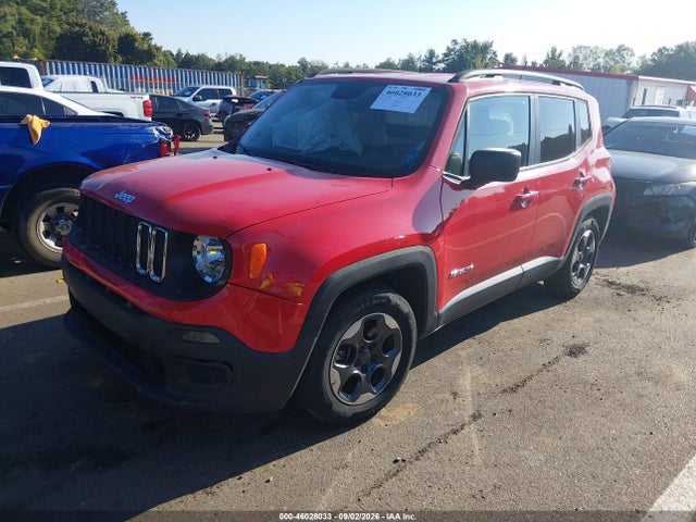 46028033 :رقم المزاد ، ZACCJAAB7HPF90588 vin ، 2017 Jeep Renegade Sport Fwd مزاد بيع