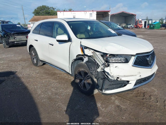 2018 Acura Mdx მანქანა იყიდება აუქციონზე, vin: 5J8YD4H3XJL014356, აუქციონის ნომერი: 46028036