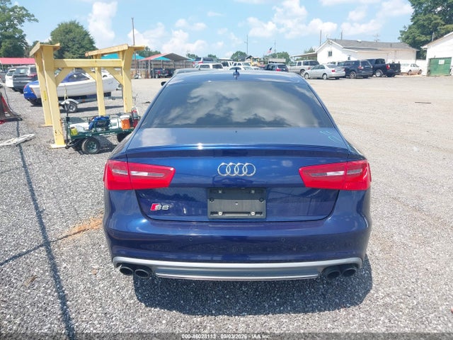 2013 Audi S6 4.0t Prestige მანქანა იყიდება აუქციონზე, vin: WAUJ2AFC1DN039563, აუქციონის ნომერი: 46028113