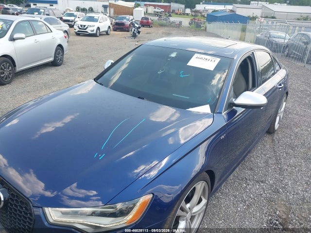 2013 Audi S6 4.0t Prestige მანქანა იყიდება აუქციონზე, vin: WAUJ2AFC1DN039563, აუქციონის ნომერი: 46028113