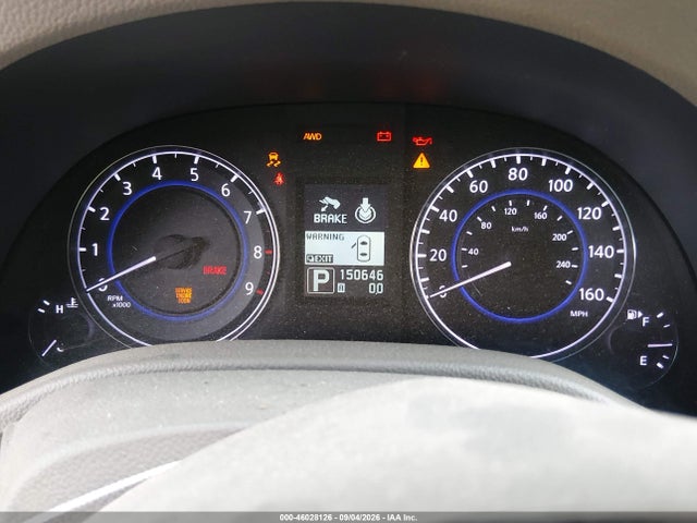 2011 Infiniti G37x მანქანა იყიდება აუქციონზე, vin: JN1CV6AR3BM410837, აუქციონის ნომერი: 46028126
