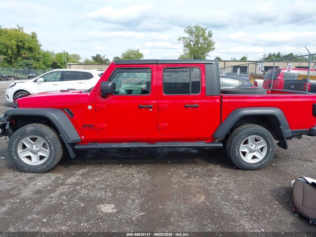Продажа на аукционе авто 2020 Jeep Gladiator Sport S 4x4, vin: 1C6HJTAG2LL108465, номер лота: 46028137