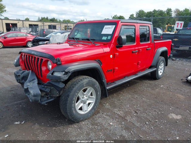 Продажа на аукционе авто 2020 Jeep Gladiator Sport S 4x4, vin: 1C6HJTAG2LL108465, номер лота: 46028137