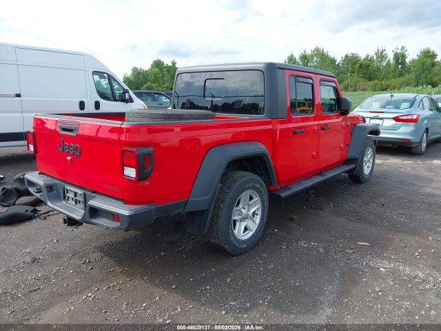 Продажа на аукционе авто 2020 Jeep Gladiator Sport S 4x4, vin: 1C6HJTAG2LL108465, номер лота: 46028137