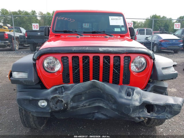 Продажа на аукционе авто 2020 Jeep Gladiator Sport S 4x4, vin: 1C6HJTAG2LL108465, номер лота: 46028137