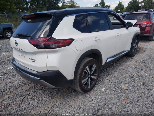 Продажа на аукционе авто 2021 Nissan Rogue Platinum Intelligent Awd, vin: JN8AT3DDXMW320492, номер лота: 46028145